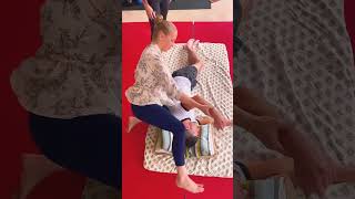 Shoulder Massage Sequence Side-Lying - Couples Thai Massage