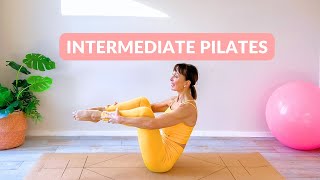 40 Minute Full Body Workout | Intermediate Pilates | No Equipment