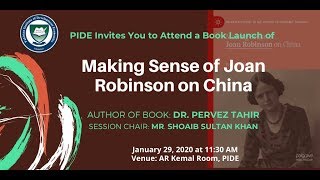 Book Launch of “Making Sense of Joan Robinson on China”