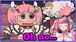 Ironmouse reacts to "Ironmouse gets flustered (ANIMATION)"
