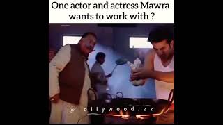 Mawra Hocane Telling With Which one Actor Or Actress She Want To Work