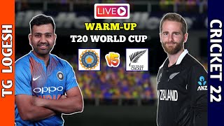 🛑LIVE -💥 INDIA VS NEW ZEALAND🤩| WARM-UP🏏| T20 WORLD CUP🏆|#tg_logesh #ind vs nz #indvs #cricket #live