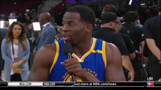 Draymond Green says LeBron James was exhausted, ran out of gas