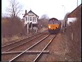 Freight and passenger trains at Bingham 2001