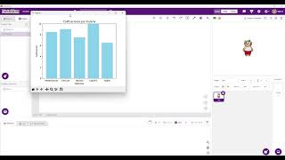 Visualizar datos con Matplotlib | Editor de Python | PictoBlox