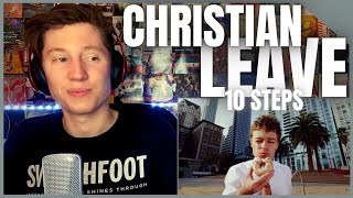 NEVER HEARD OF HIM - Christian Leave - "10 Steps" - REACTION