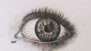 How to Draw  A Eye Step By Step | Eye Drawing | Eye Sketch |  Artist Ucshash