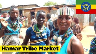 HAMAR TRIBE Market 🇪🇹 Omo Valley, Ethiopia