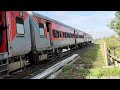 17613 panvel hazur sahib nanded express wdp4d acceleration lhb coaches train videos train