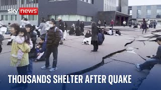 Japan earthquake: Thousands told to take shelter after major quake