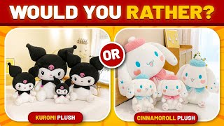 Would you rather sanrio character edition 💕 - Sanrio quiz | hello kitty, my melo