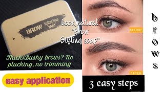 BROW STYLING SOAP|Classic Natural-Looking Brows