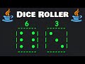 Code a dice roller program with Java! 🎲
