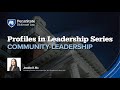 Penn State Dickinson Law Profiles in Leadership Podcast - Jennifer H. Wu, Community Leadership