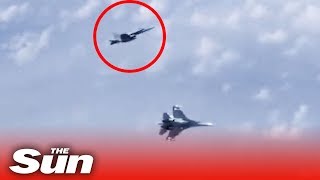 NATO jet stalks Putin minister before being chased off by SU-27