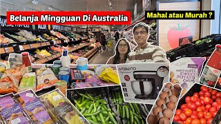 Belanja Mingguan Di AUSTRALIA - Beli Apa Saja Minggu Ini ?