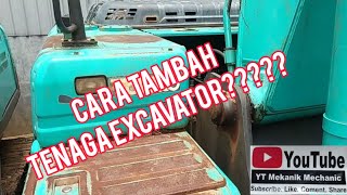 Cara tambah tenaga excavator, bisa STEL BALAP ????