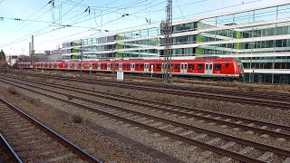 Heimeranplatz München mit S-Bahn München, BRB, SOB, Güterzüge,...