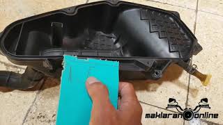 Cara Memperbaiki Rumah Filter Honda Matic (Vario, Beat, Scoopy, dsb) Pecah / Patah Dudukan