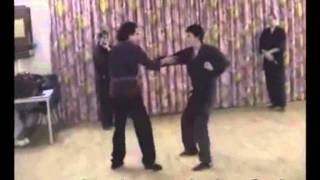 少林寺猴拳 How Chuen Monkey Sasquatch Kungfu Nijmegen 猴拳 Sifu is demonstrating a Technique