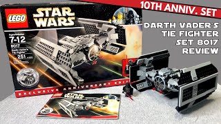 LEGO Star Wars DARTH VADER'S TIE FIGHTER Set 8017 Review