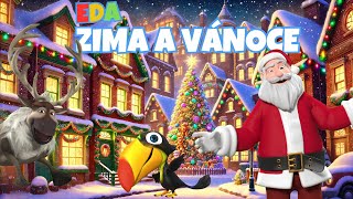 Zima a Vánoce pro děti ⛄❄️ - Zábavné Vzdělávací Video Pro Děti