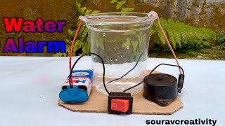 How To Make Water Alarm At Home | Inspire Award Science Projects Easy