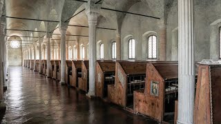 Malatestiana Library, Cesena, Emilia-Romagna, Italy, Europe