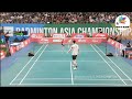 Final Jonatan CHRISTIE vs LEE Zii Jia | Badminton Asia Championships 2022 | Nice Angle Badminton