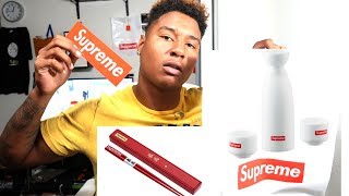 Supreme unboxing ! Chopsticks II Sake Set