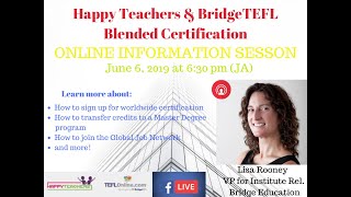 Happy Teachers \u0026 BridgeTEFL Certification