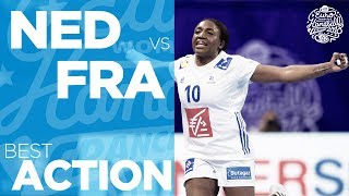 Cunning move and a cool goal by Zaadi | Women's EHF EURO 2018