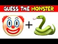 Guess The MONSTER By EMOJI & VOICE | Garten of Banban 6, Sir Dadadoo, Bittergiggle