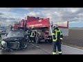 schwerer verkehrsunfall einsatzfahrt unfallstelle