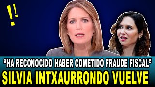 Silvia Intxaurrondo expone el fraude fiscal del novio de Ayuso y es aplaudida en redes sociales