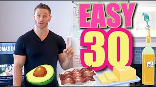 30-Day EASY Keto Challenge (Full Meal Plan to Follow)