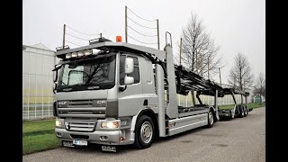 Verkocht- Sold - Verkauft - Vendu !!  DAF CF75  GROENEWOLD CARTRANSPORTER