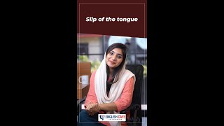 SLIP OF THE TONGUE | English Cafe