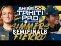 Caitlin Simmers vs Vahine Fierro | SHISEIDO Tahiti Pro - Semifinals Heat Replay