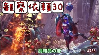 【MHWI】＃758　観察依頼No.30　セリエナ祭ホラーナイト5　スロー狩猟生活【MHWアイスボーン】