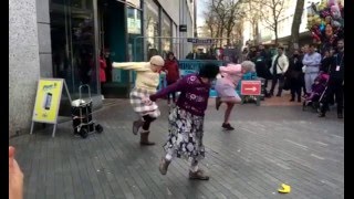 United Kingdom Grannies dancing indian punjabi