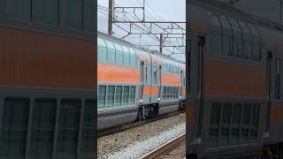 グランドE233  大磯駅を通過