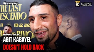 “I WON’T TALK BULLS**T” Agit Kabayel FIRED UP For Zhilei Zhang