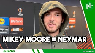 I hope Mikey didn't hear me compare him with Neymar! | James Maddison on Mikey Moore