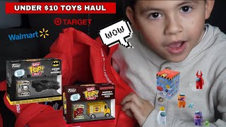 WOW! UNDER $10 TOYS HAUL FROM WALMART \u0026 TARGET | Lucas Troubles