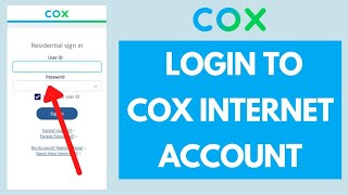 Cox Internet Login 2022 | How to Login Cox Internet Account Online