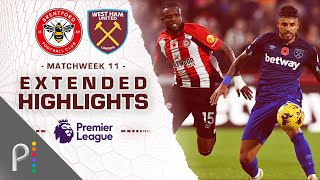 Brentford v. West Ham United | PREMIER LEAGUE HIGHLIGHTS | 11/4/2023 | NBC Sports