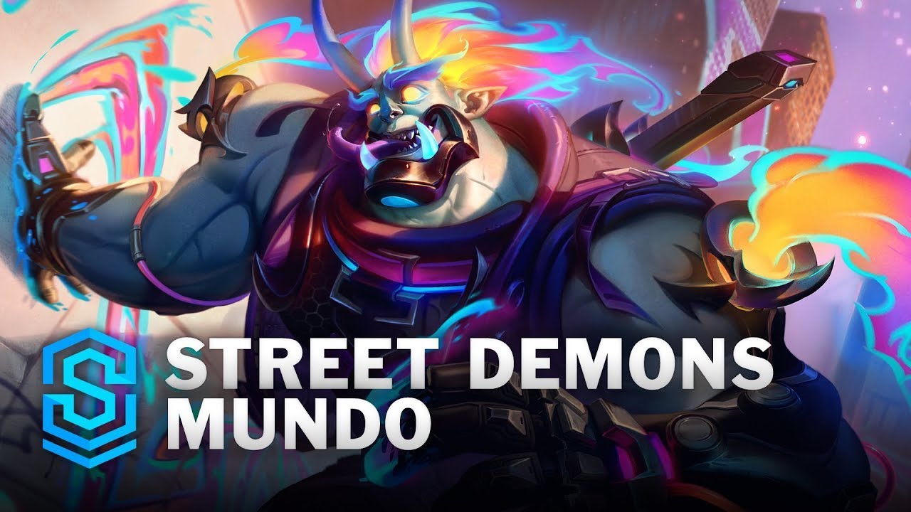 Street Demons Mundo Skin Spotlight - League Of Legends - YouTube