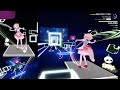 beatsaber 夜風に吹かれて口笛を mimi feat. 花鏡紅璃 mapped by misterlihao ex