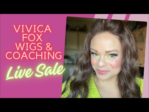 Vivica Fox Wigs & Coaching Live Sales